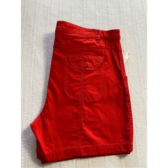 CARIBBEAN JOE SIZE 16 RED SHORTS - Picture 3 of 7